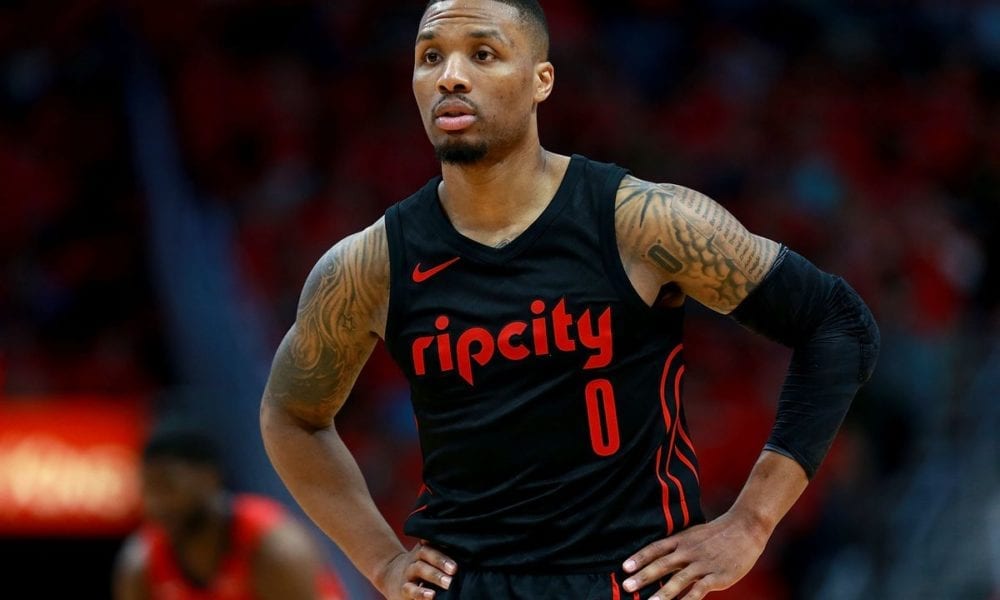 damian lillard basketball