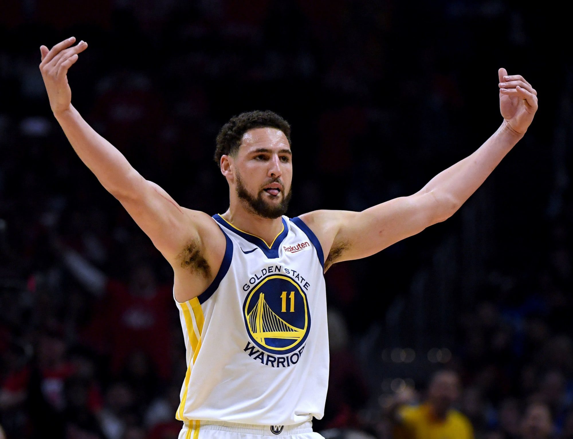 klay thompson christmas jersey